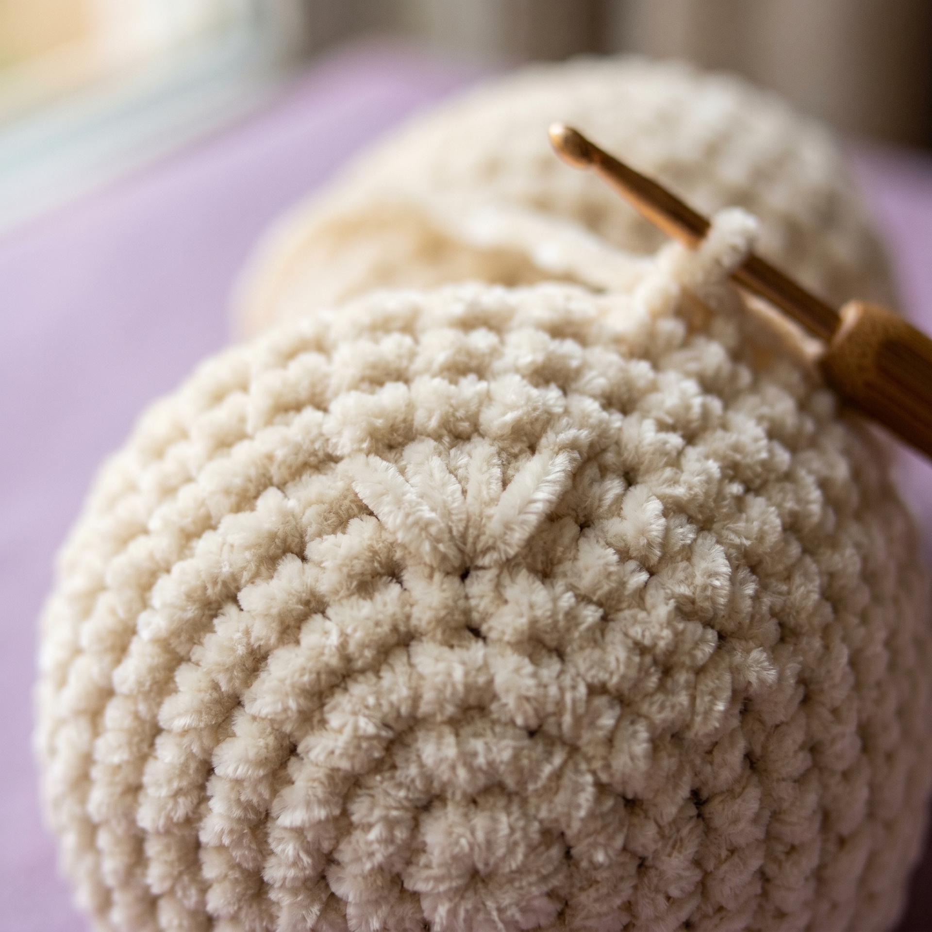 Close up stitches